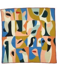 Folie Living - Kaleidoscope Of Memories Cotton Scarf Small - Lyst
