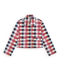 Thinking Mu - Check Cheshire Astrid Jacket - Lyst