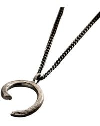 Posh Totty Designs - Oxidised Open Flow Pendant Necklace - Lyst