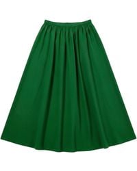 Louche - Zoeline Recycled Cotton Midaxi Skirt - Lyst