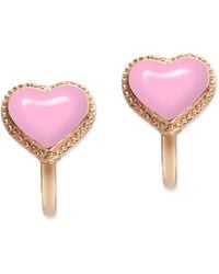 Grosse - Enamel Heart Clip On Earrings, Series Pop Heart - Lyst
