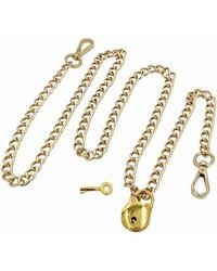 Hilo De Mar - Hand-Made Chain With Padlock And Key -Medium Size - Lyst