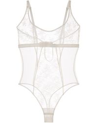 Journelle - Romy Bodysuit Alabaster - Lyst