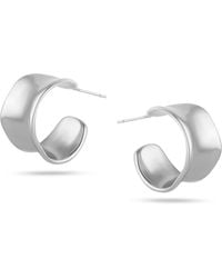 Arctic Fox & Co. - Irregular Hoop Earrings - Lyst