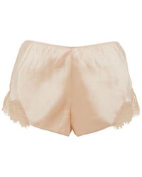 SAINTED SISTERS - Neutrals Scarlett French Knicker Shell Shell - Lyst