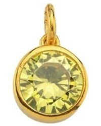 LINYA JEWELLERY - Birthstone Charm - Lyst