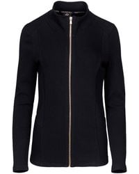 Oh!Zuza - Ribbed Zip-Up Cotton Sweatshirt - Lyst