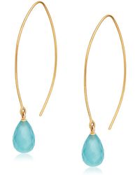 Preeti Sandhu - Jewel Drop Hoops - Lyst