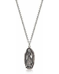 Nialaya - Our Lady Of Guadalupe Sterling Pendant Necklace - Lyst