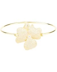 LÁTELITA London - Flower Large Statement Cuff Bracelet - Lyst