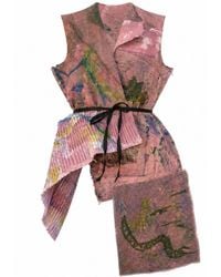 Miro Misljen - Hand-Painted Sleeveless Jacket – Upcycled Art Jacket - Lyst