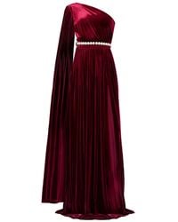 Nur Karaata - Baglioni Burgundy Gown - Lyst