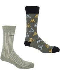 Peper Harow - Made in England - Tri & Recycled Ribbed Socks Bundle - Lyst