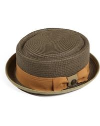 Dasmarca Hats - Dasmarca Rico Summer Telescope Crown Lightweight Breathable Rude-Boy Mod Porkpie Hat - Lyst