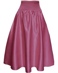 Frock Tales - Orchid Midi Skirt With Pockets - Lyst