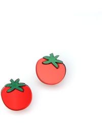 By Chavelli - Tomato Stud Earrings - Lyst