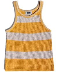 Gigi Knitwear - Mesh Cotton Tank Top - Lyst