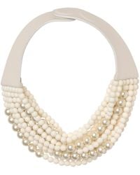 Fairchild Baldwin - Marcella Cream Pearl Necklace - Lyst