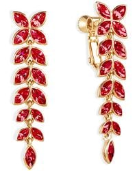 Grosse - Ruby Crystal Drop Clip On Earrings, Series Cocktail - Lyst