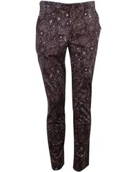 lords of harlech - Jack Lux Outline Floral Pant - Lyst
