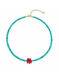 Lalinde - Mini Coral Necklace - Lyst