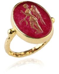 Ece London - The Angel Of Peace Ring - Lyst