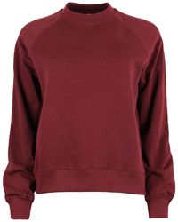 blonde gone rogue The Og Organic Sweatshirt In Burgundy - Red