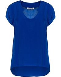 Conquista - Electric Cap Sleeve Top Scoop Neckline - Lyst