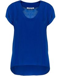 Conquista - Electric Cap Sleeve Top Scoop Neckline - Lyst