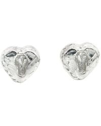 De Roms - The Amor Vita Heart Earrings - Lyst
