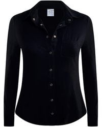 Why Mary - Simona Fitted Bamboo Long Sleeve Shirt - Lyst