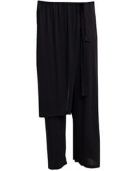 ARTISTA - Bettina Asymmetric Wide Leg Pants - Lyst