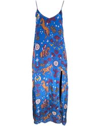 Any Old Iron - Easy Rider Star Viscose Dress - Lyst