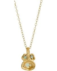 Claire Hill Designs - Opal Lichen Pendant Necklace - Lyst