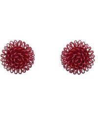 Pats Jewelry - Single Clip Pompom Earrings - Lyst