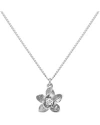 Lee Renee - Cherry Blossom Diamond Necklace – - Lyst