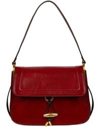 Time Resistance - Leather Flap Bag For - Lyst