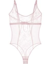 Journelle - Romy Bodysuit Petal - Lyst