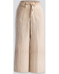 REISTOR - Neutrals Wide Leg Pants - Lyst