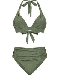 Leyla Maya Ltd - Annie & Paloma High Waisted Bikini Set - Lyst