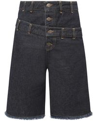 Cótier Denim - Collioure Shorts - Lyst
