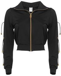 ANTONINIAS - Fitcy Top With Golden Details In - Lyst