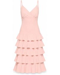 NEVA - Calissa Elegant Midi Dress - Lyst