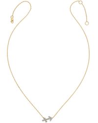 Heather Hawkins Jewelry - Horoscope Zodiac Sagittarius Archer Arrow Symbol Fine Diamond Fourteen Karat Necklace - Lyst