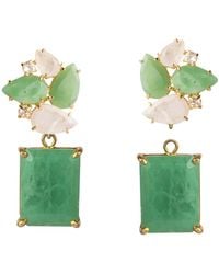 Bounkit - San Diego Earrings Clip On - Lyst