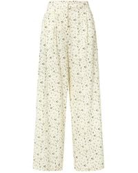 Audrey Vallens - Neutrals Bloom Pants - Lyst