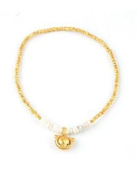 Opium Jewels - Vintage Amulet Bracelet - Lyst