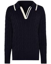 Guinea London - Collared Sweater - Lyst