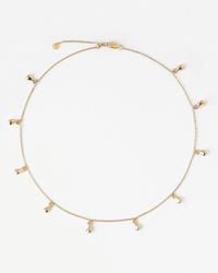 Elk & Bloom - Dream Drop Chunky Teardrop 14K Choker Necklace - Lyst