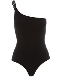 Nissa - One-Shoulder Bodysuit - Lyst